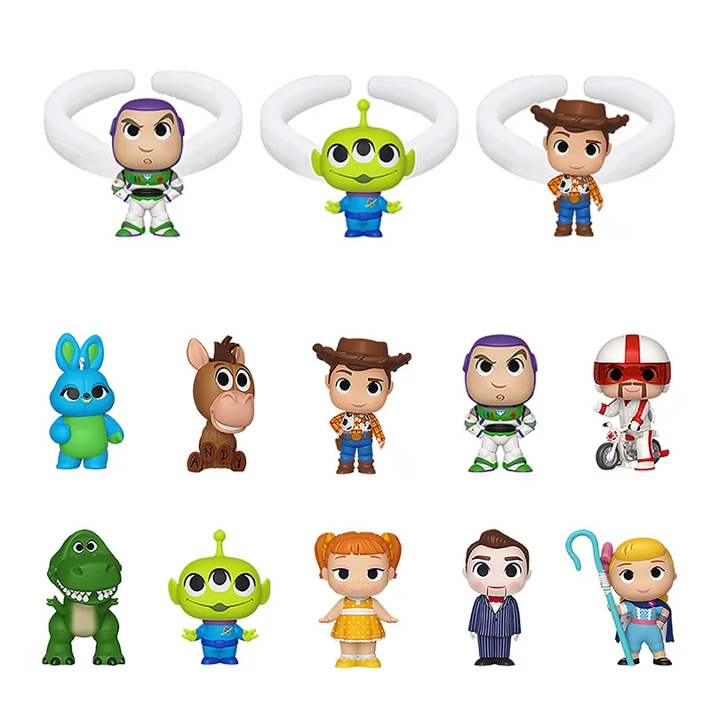 

Disney Toy Story Simple Ring Ladies Girl Jewelry Gift Ring Hudi Buzz Lightyear Egg Head Couple Shepherdess Resin Ring