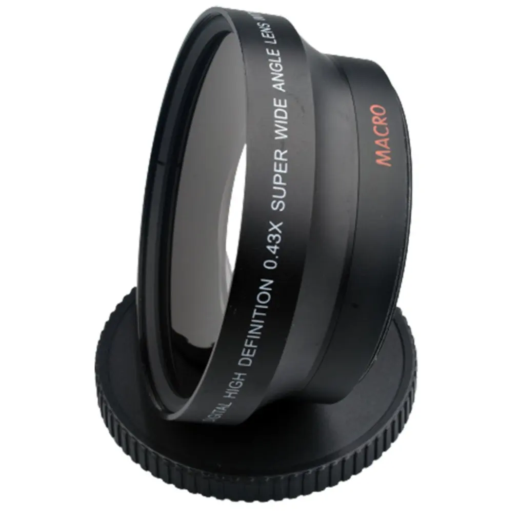 

67mm 0.43X Professional Wide Angle Lens Optical Glass Ultra Wide Angle Fisheye Lens For Digital Cameras