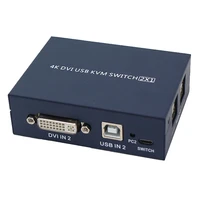 2 port hdmi kvm switch dual monitor 4k30hz with 2 usb 2 0 hub support hdcp wireless keyboard mouse and hotkey switch