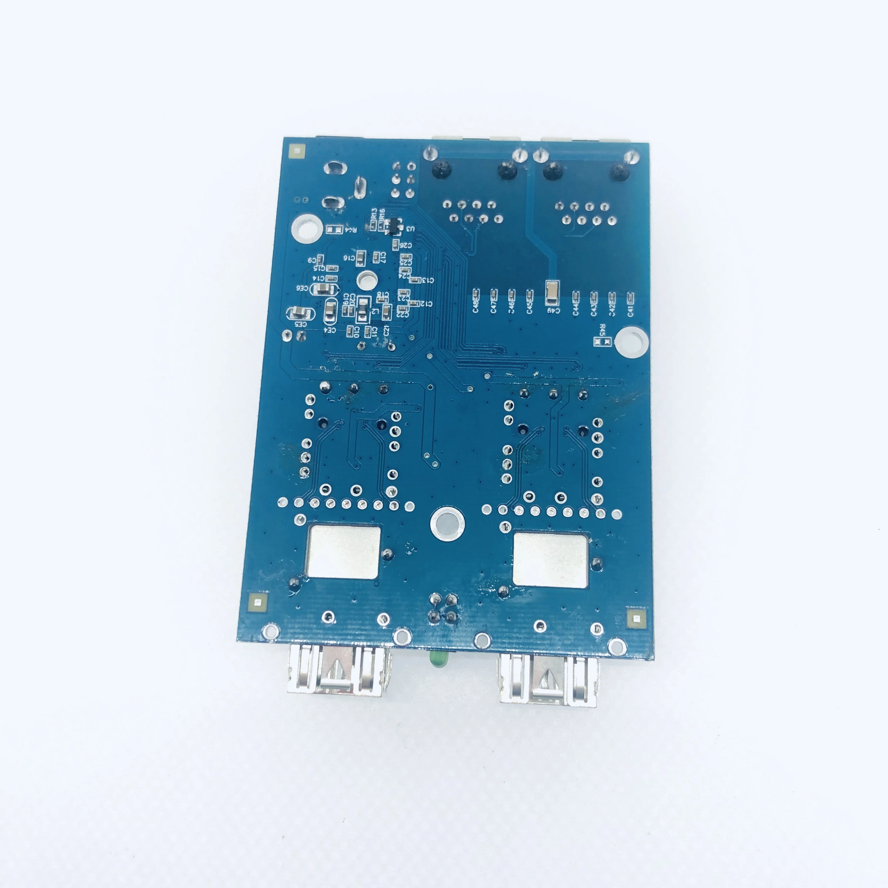 Ethernet коммутатор 2SFP + 2 * Gigabit RJ45 волоконно оптический медиа конвертер один режим UTP