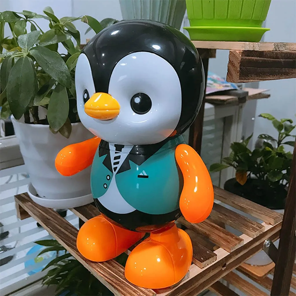 Обучающие игрушки электрические танцы милые пингвины лучший подарок для детей