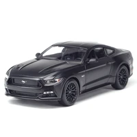 maisto 118 2015 ford mustang sports car static simulation die cast vehicles collectible model car toys
