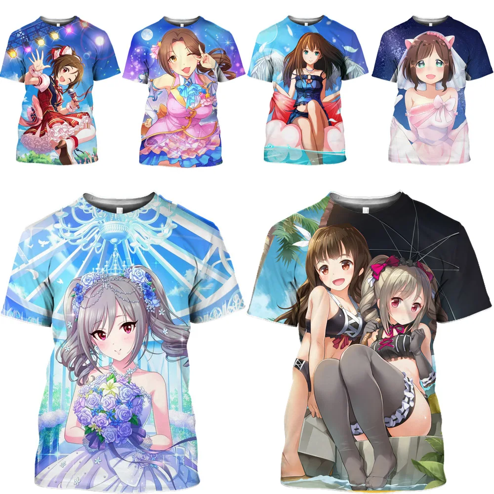 Топ Mamba с аниме футболка для мужчин и женщин круглым вырезом новейшие 3D японские