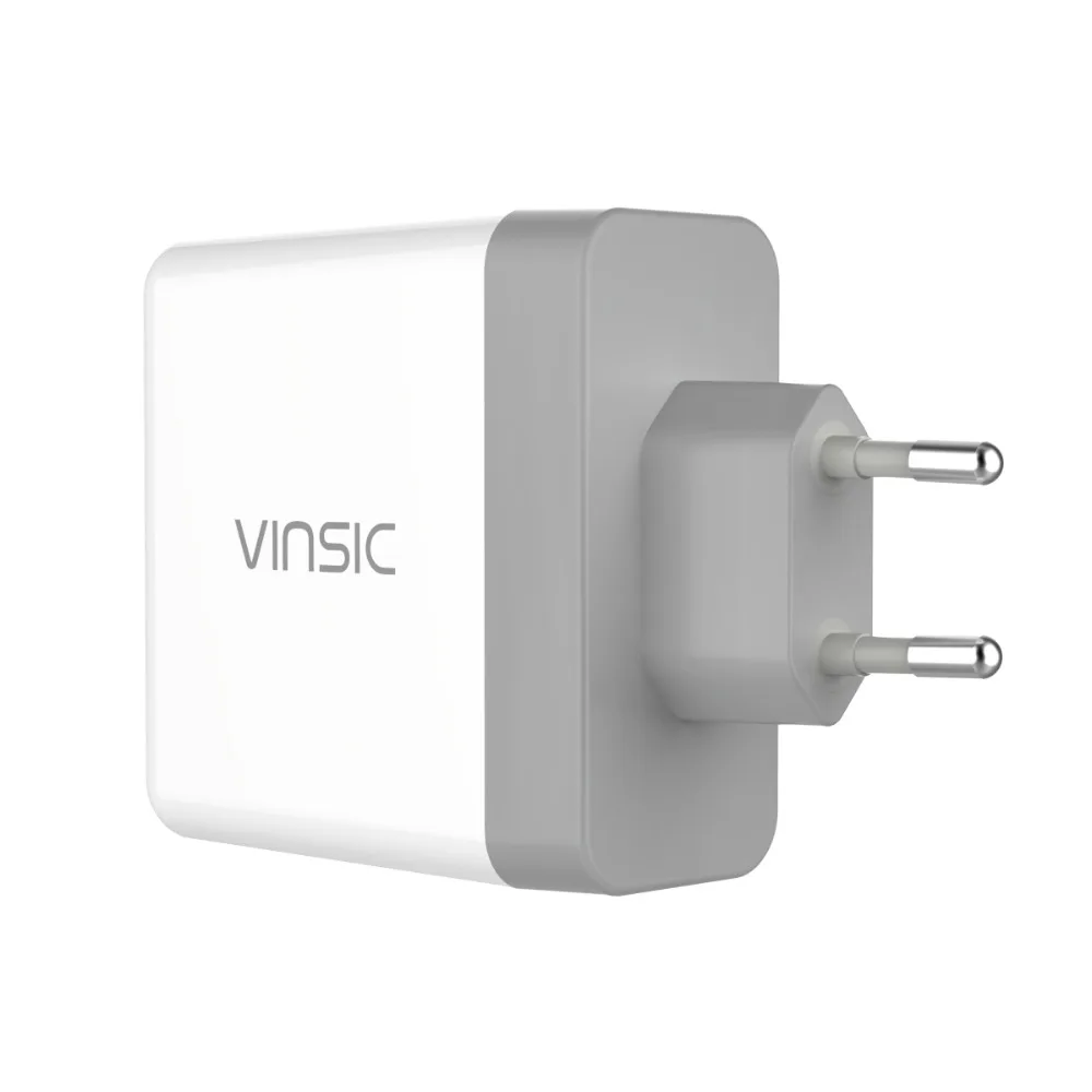Vinsic 20000 мАч Быстрая зарядка QC3.0 внешний аккумулятор Двойной USB внешний аккумулятор для iPhone X samsung S9 Xiaomi Mi8