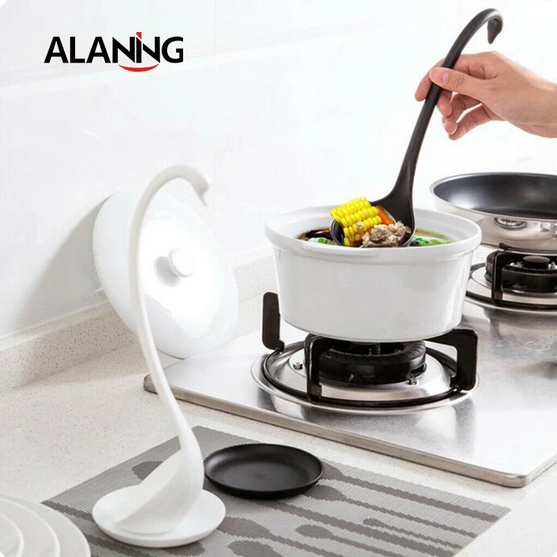 Творчество элегантный лебедь Форма суповая ложка вертикальный с подносом Еда