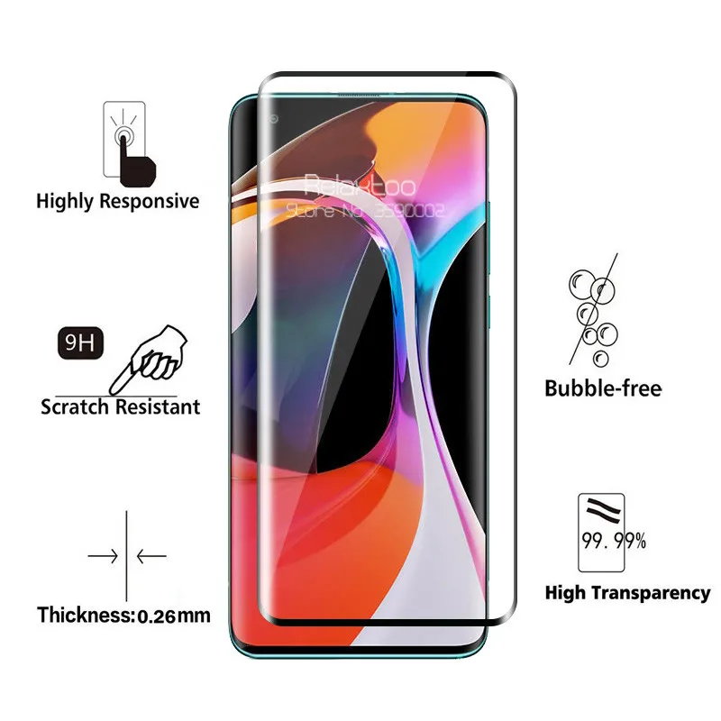 Для xiaomi mi 10 pro Glass 2 в 1 Защитное стекло для объектива камеры 1mi10 5G Закаленное