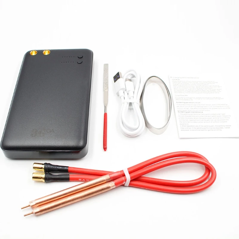 

Mini Spot Welder Welding Pen 5000mAh Portable Handheld Spot Welder with Nickel Sheet 18650 Battery For Domestic Repairs