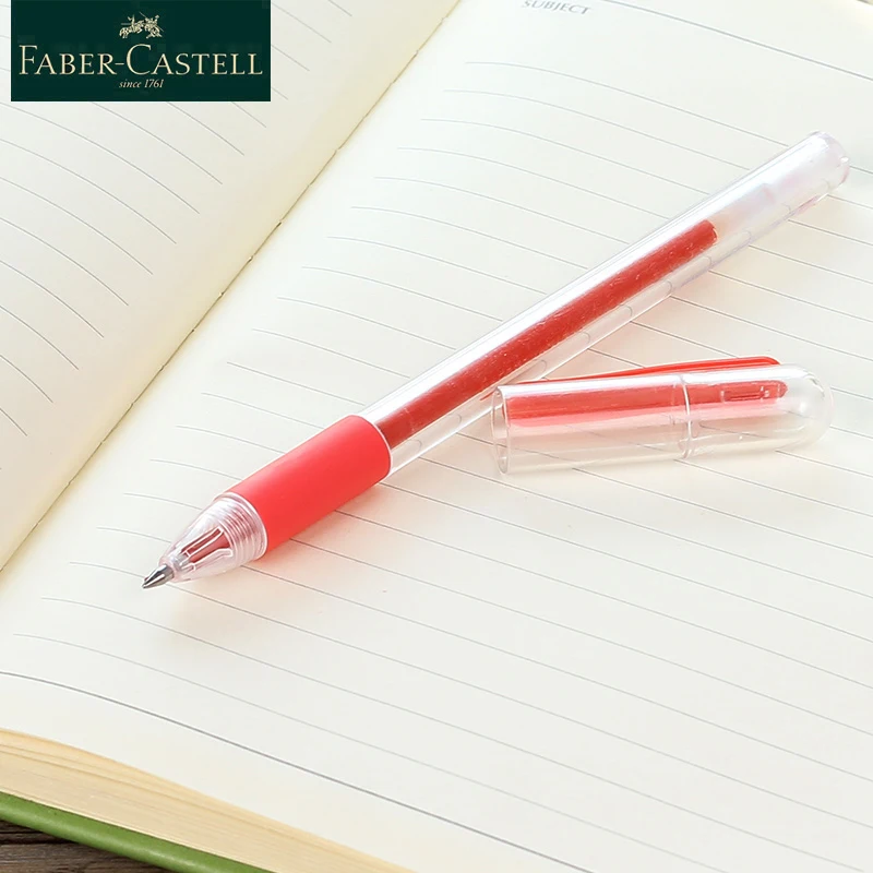Faber Castell JR Gel Pen Set Ink Exam Pens Black/Red/Blue 0.38/0.5/0.7mm School Office Supply Stationery Student | Канцтовары для