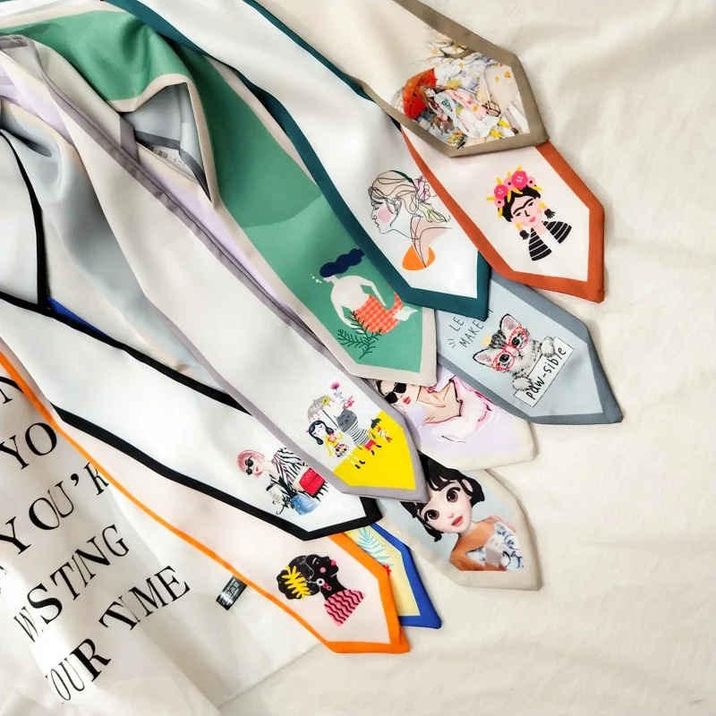 Корейская версия дикий литературный художественный тонкие длинные ленты