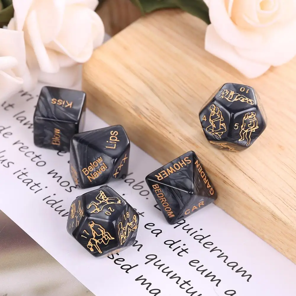 5 шт./компл. забавные любовные игральные кости игрушка эротическая Сексуальная