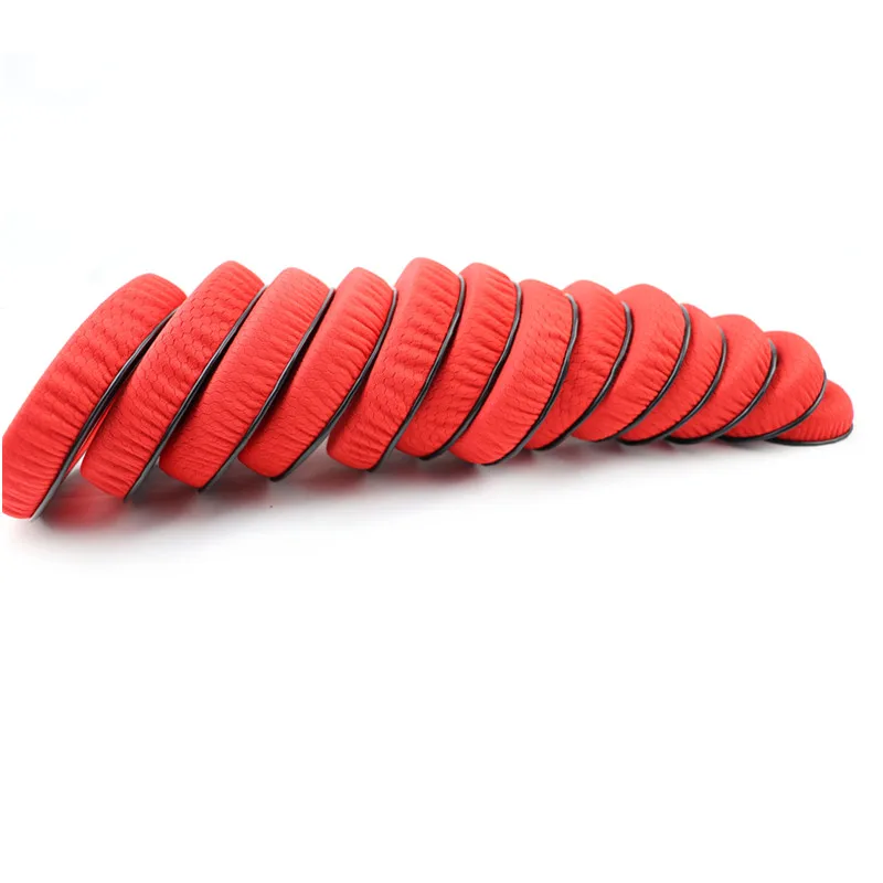 50мм-110мм Черные Синие Красные Спортивные Накладки на Уши из Дышащей Пены для Наушников Audio-Technica Sony on.