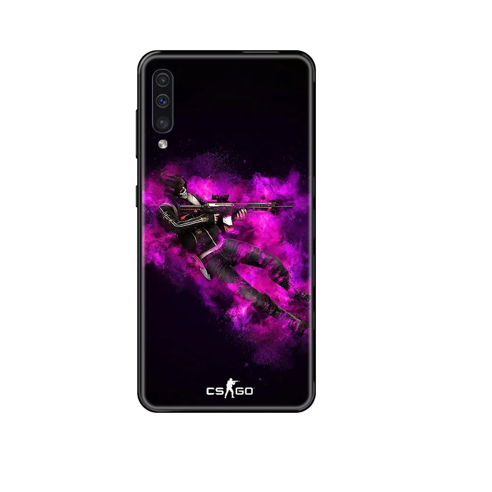 Игровой пистолет cs go trend водонепроницаемый чехол для телефона Samsung Galaxy A 3 5 6 7 8 20 40 50