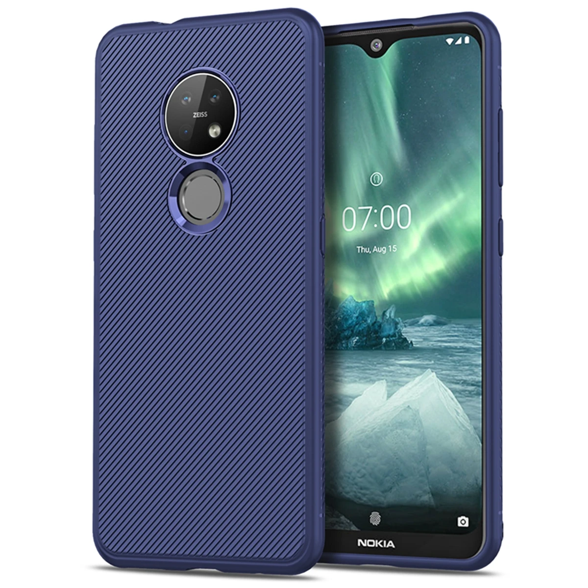 Moonmini для Nokia 7 2 6 чехол мягкий термополиуретановый устойчивый к царапинам