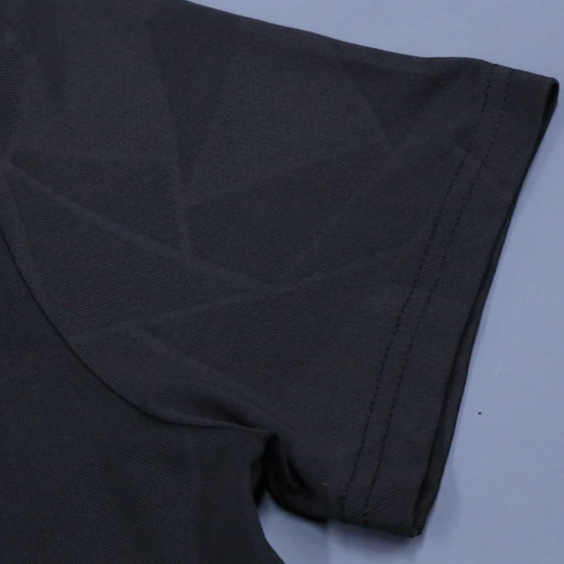 

Gym Short T Men Print Training Superelastic Workout Tee Running Breathable Shirts High Quality Man Fashion Sports Shirts