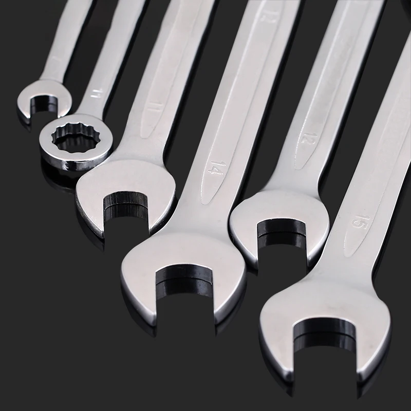 Открытый гаечный ключ Европейский матовая с открытым зевом инструмент двойным