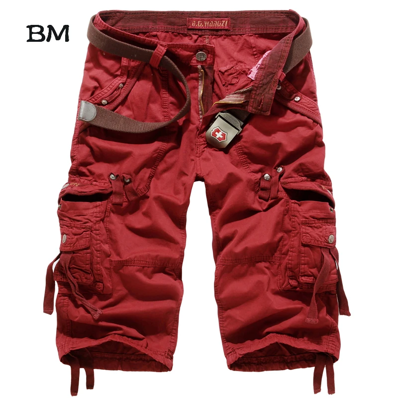 Брюки-карго мужские армейский зеленый лето 2020 | Мужская одежда