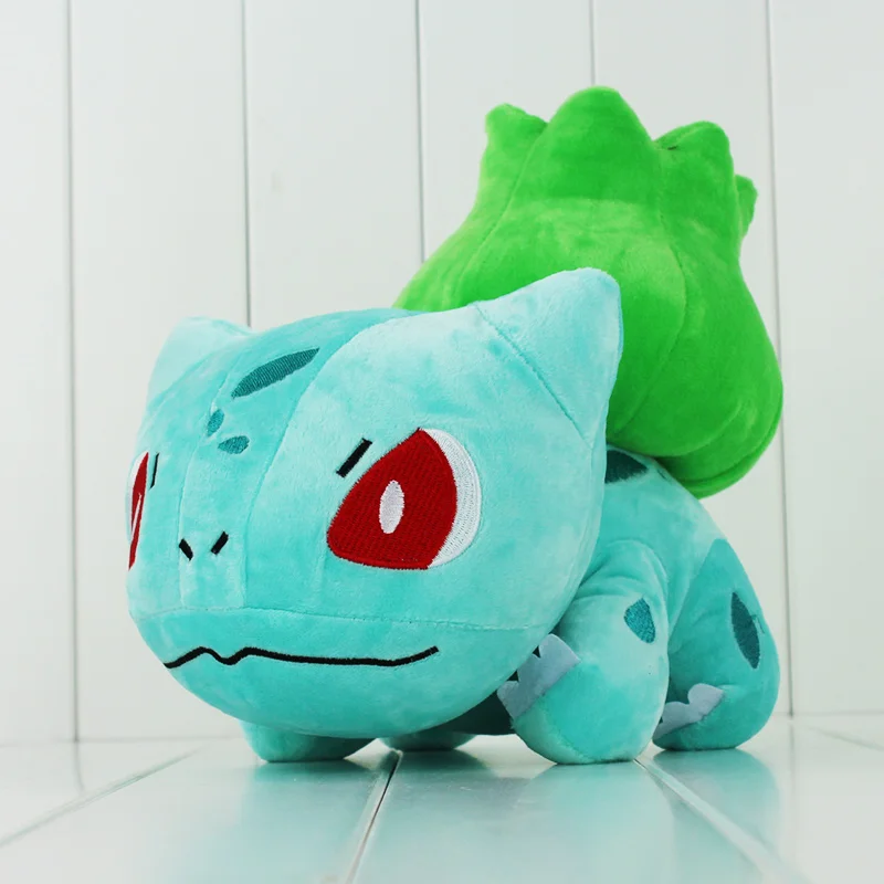 Bulbasaur 14cm 5,5 ''Jigglypuff Charmander Gengar Bulbasaur Dragonite Snorlax Mewtwo Psyduck Lapras Charizard Torchic Groudon плюшевые игрушки куклы - Цвет: Bulbasaur 14cm