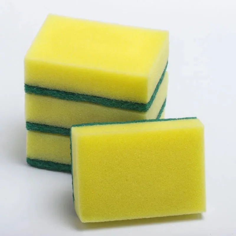 

20Pcs High Density Sponge Kitchen Cleaning Tools Washing Towels Wiping Rags Sponge Scouring Pad Microfiber Dish Cleaning Cloth