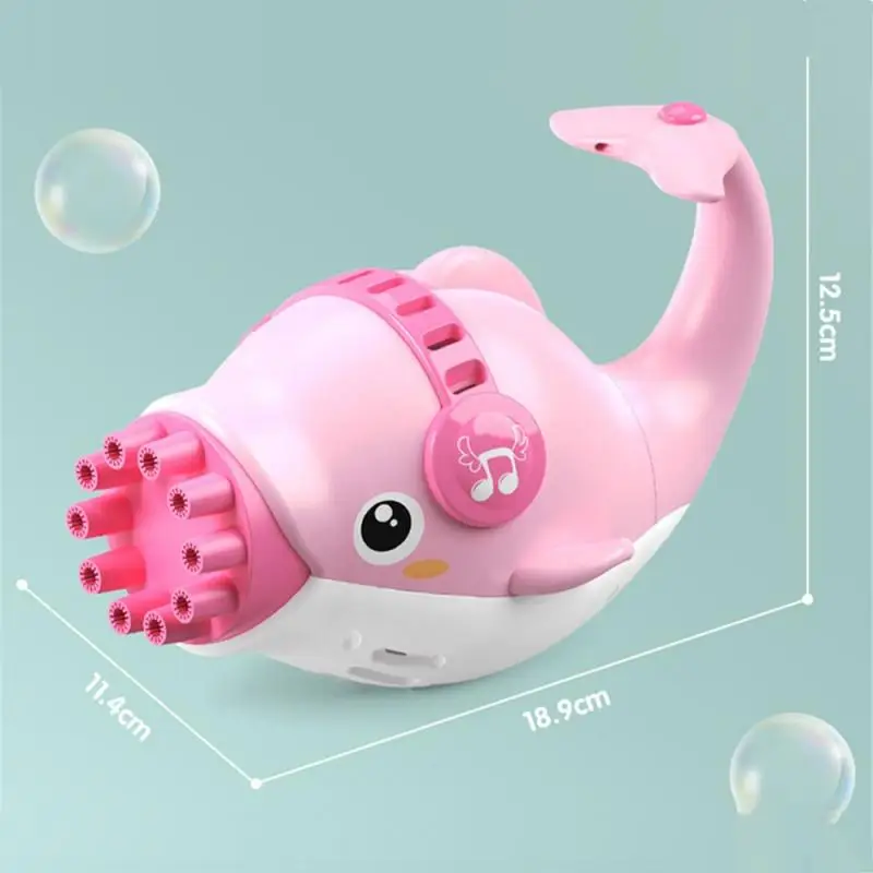 

Dolphin Bubble Gun Automatic Bubble Machine Maker Children Blowing Bubble Toys Gift Summer Swimming Toys