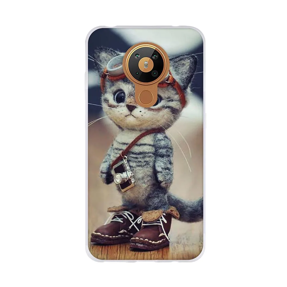 

Phone Case For Nokia 5.3 Case Cover Back Cute Cartoon Soft TPU Capa Fundas For Nokia 5.3 Nokia5.3 Case Cover Etui Bumper