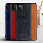 Чехол-накладка для Google Pixel 4A 5G, 5, 4 XL, кожаный, винтажный