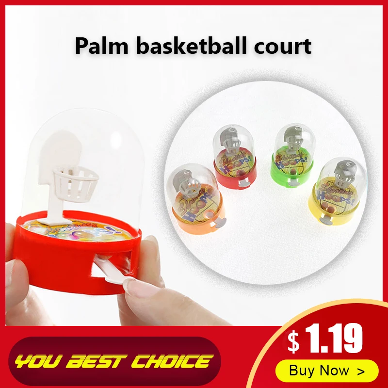 Мини карманная баскетбольная Пальмовая игра для стрельбы в баскетбол детская