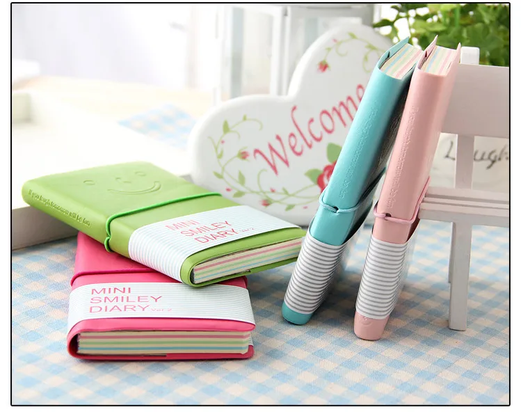 Новинка модный милый очаровательный бумажный мини блокнот карамельных цветов со