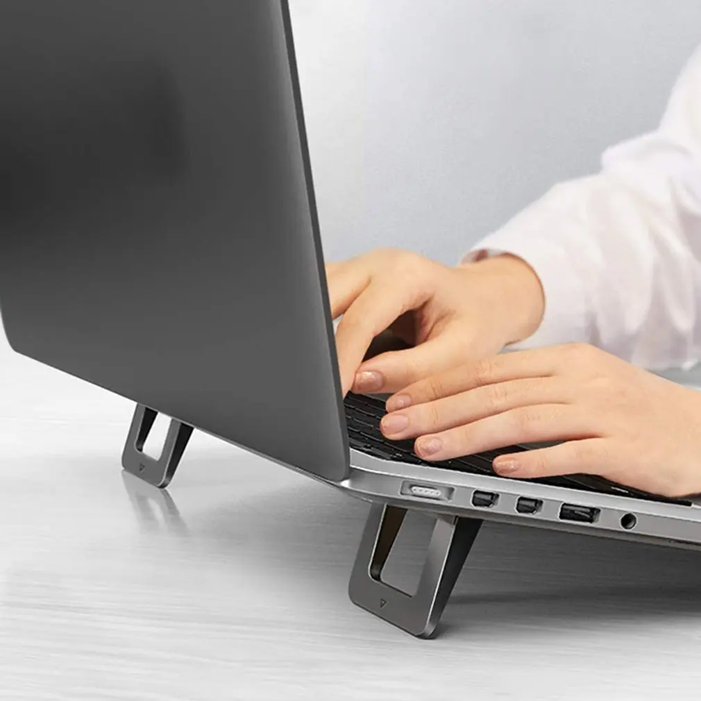 

Laptop Stand for MacBook Pro Universal Desktop Laptop Holder Mini Portable Cooling Pad Notebook Stand for Macbook Air