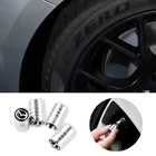 4 шт. автомобильный значок для колес Стикеры для колеса шины клапан моющий покрытие украшение автомобиля пыли Кепки автомобильные аксессуары для Mazdas 2 3 4 5 6 7 8 CX5 Atenza CX-7 CX-9