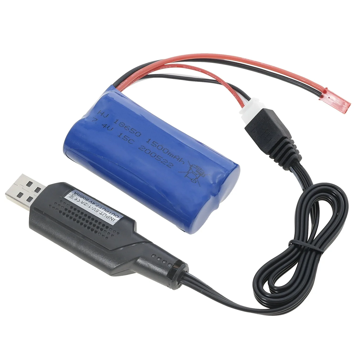 Зарядное устройство для аккумулятора Lipo 7 4 в ма USB-кабель зарядки запасная часть