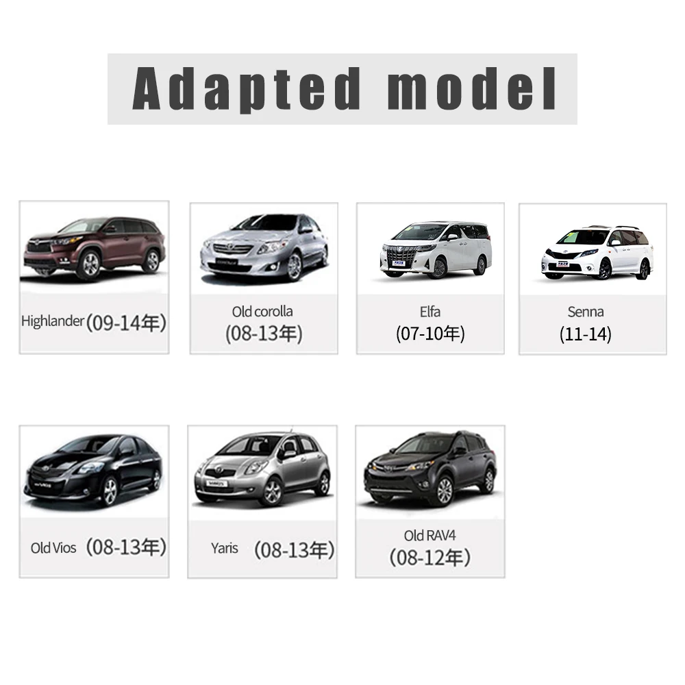 Система мониторинга давления в шинах для Toyota TPMS цифровой дисплей Бортовая