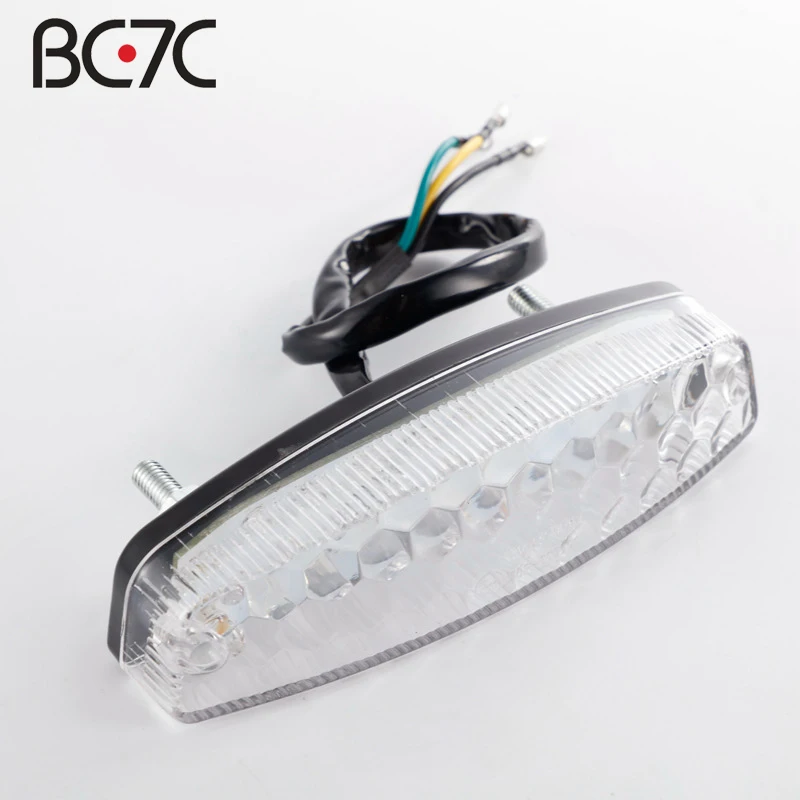 

Модифицированные аксессуары для мотоциклов, стоп-сигнал, светодиодный задний фонарь для Harley Yamaha Honda Kawasaki, пользовательские приложения