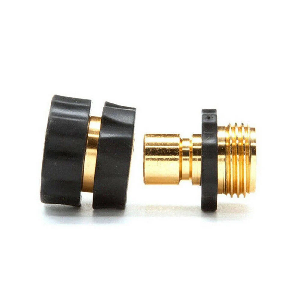 Садовый шланг быстрое соединение Твердый латунный быстрый соединитель садовый