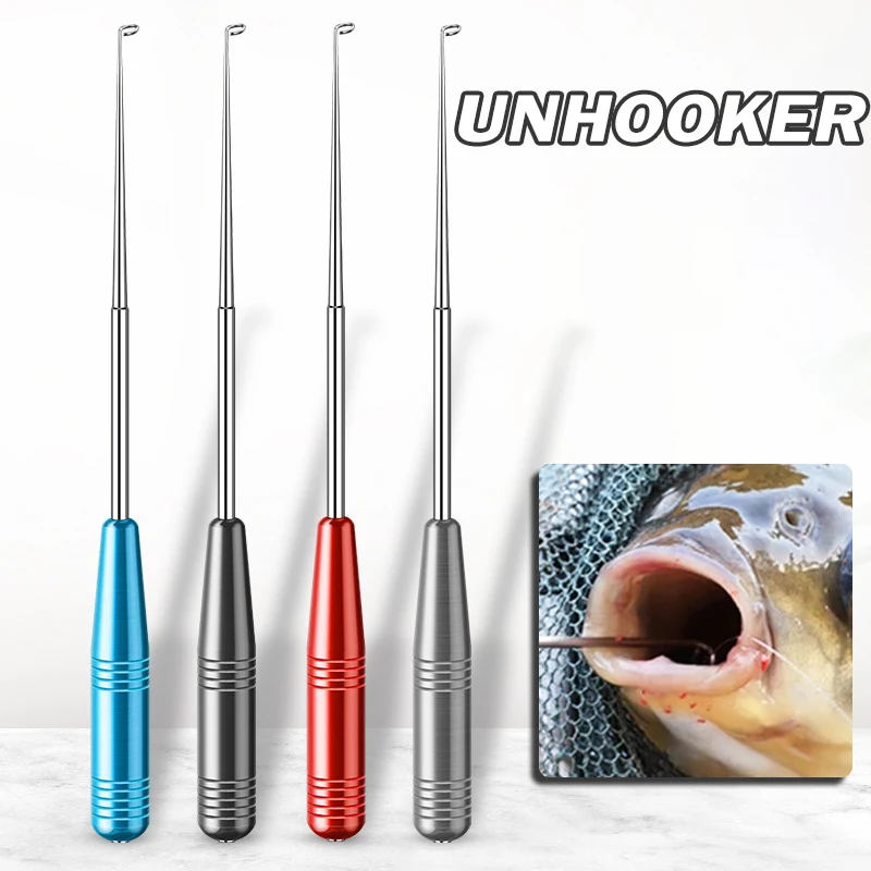 

Stainless Steel Easy Fish Hook Remover Safety Fishing Hook Extractor Detacher Rapid Decoupling Device Fishing Tools