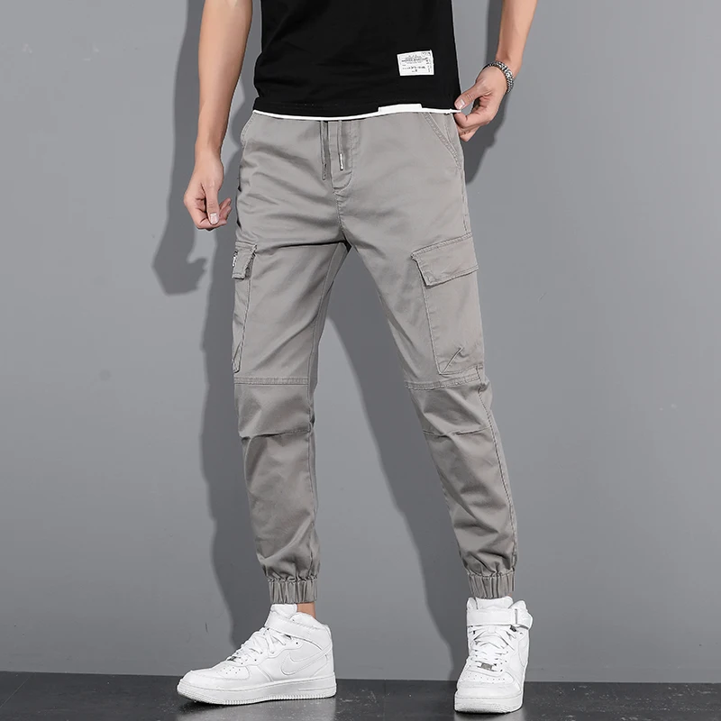 

High Quality 2021 New Men's solid Streetwear Classic style Pants Male slim long pants Trend Casual summer Fashion Long Trousers