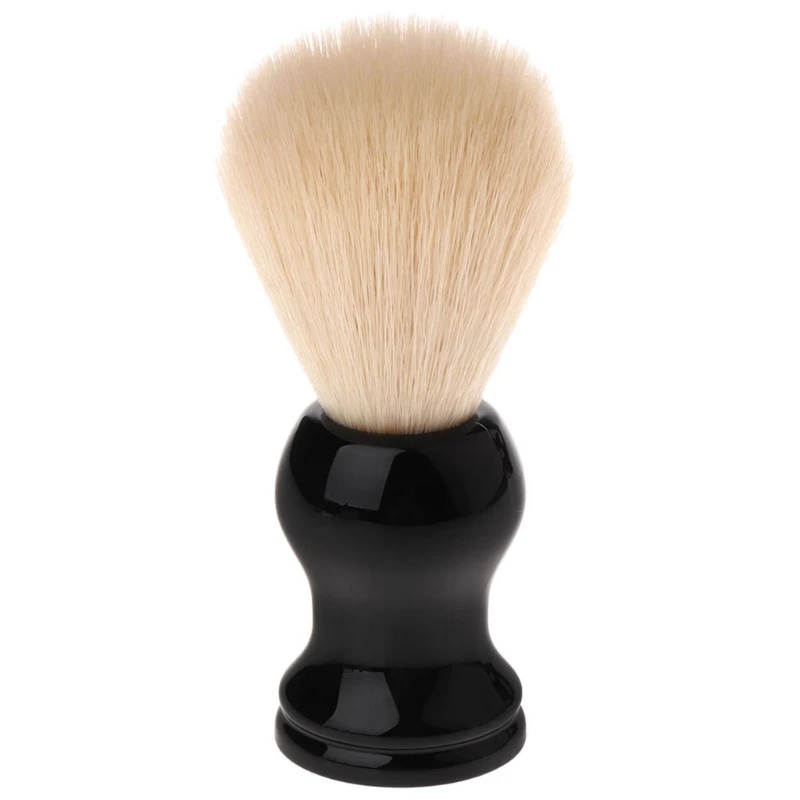 

Plastic Handle Shaving Bear Brush Nylon Hair For Men Father Gift Barber Tool 1Pc K3NE