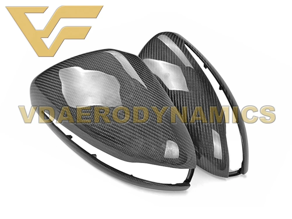 Крышки боковых зеркал из карбонового волокна VAD подходят для Mercedes-Benz W205 C160 C180 C200 C220 C250 C300 C350 C400 C450 C43 в диапазоне от 14 до 18 годов.