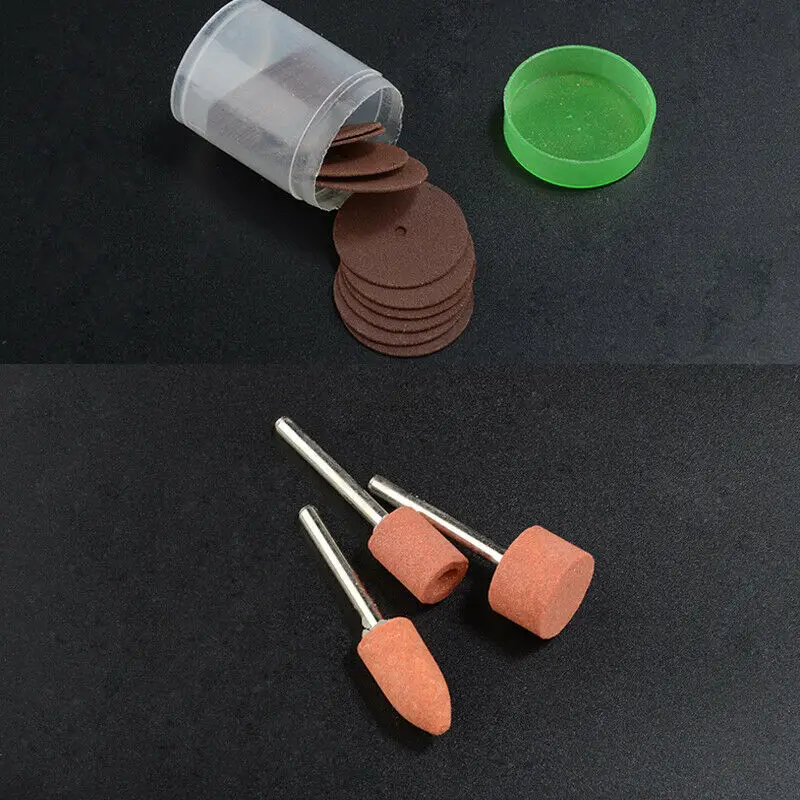 

1*Box+100*Rotary Tool Accessories For Bit StoneGrinding Abrasive Polishing