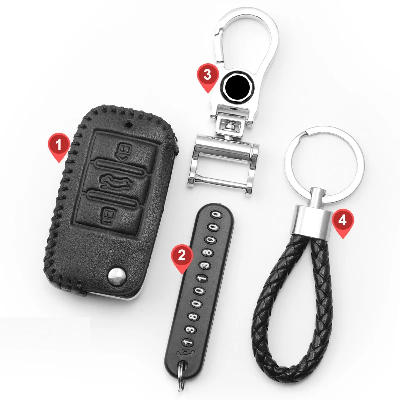 Кожаный чехол для ключа MG требуется гаражей mg6 Rui Teng ZS ключи от машины|Футляр