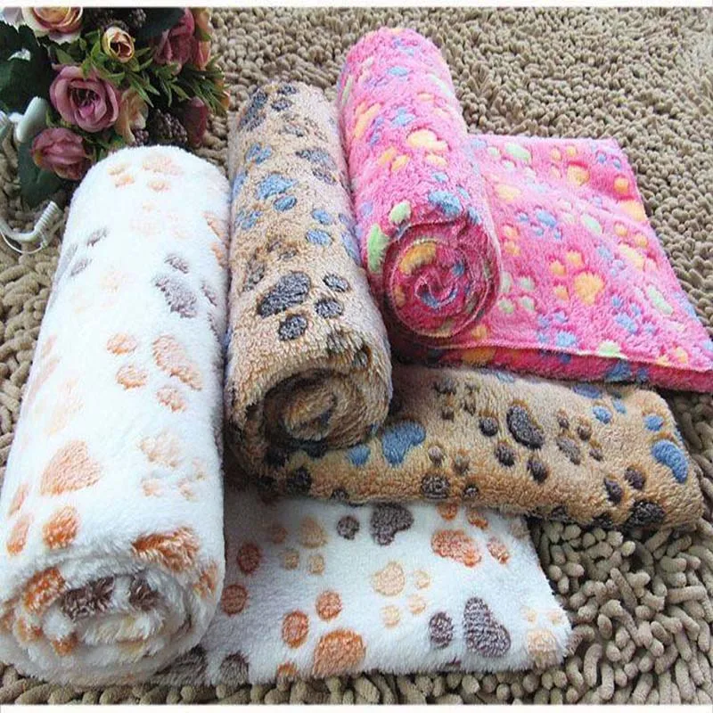 Одеяло для питомцев на четыре сезона товары утолщенный коврик из кораллового