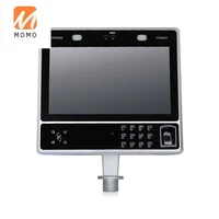 fingerprint reader temperature reader biometric camera face recognition right angle mount 7 1 system