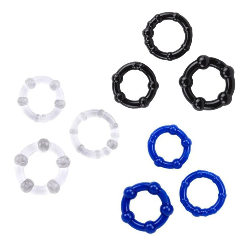 Новые 3 шт/набор Силиконовые Кольца для пениса кольцо мужчин интимные товары секс