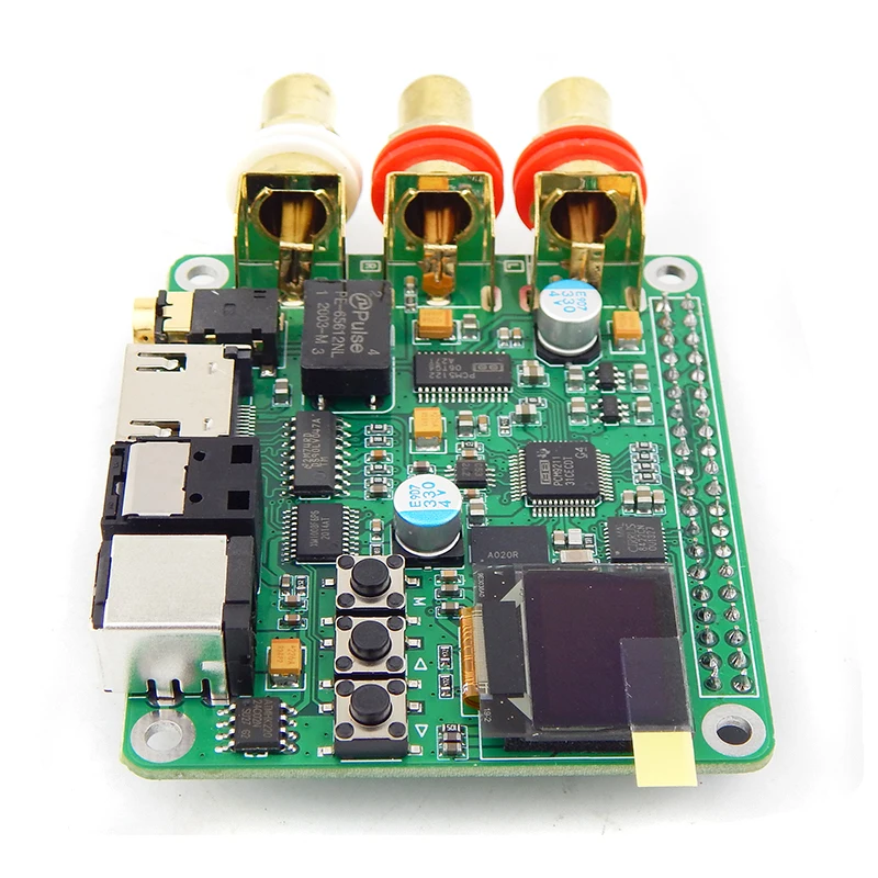Raspberry Pi DAC аудио декодер плата HIFI Плата расширения поддерживает коаксиальное