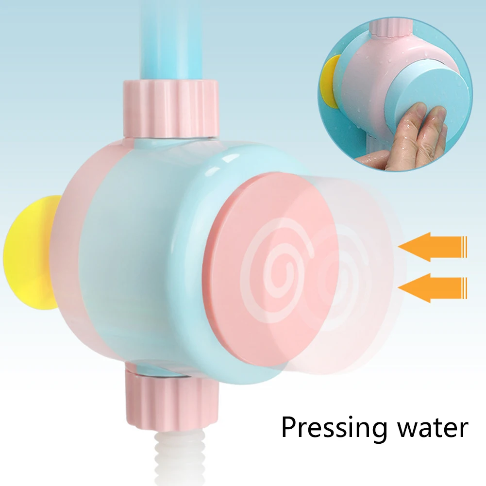 Детская забавная водяная игра игрушка для ванны ванна купания смеситель душа