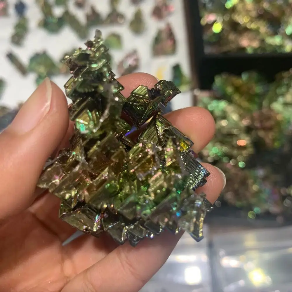 

Красивый цвет, образцы Красного висмута, кристальная руда, лечебные минеральные продукты