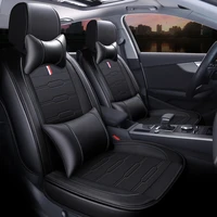 2021 new custom leather four seasons for mini car seat cover cushion