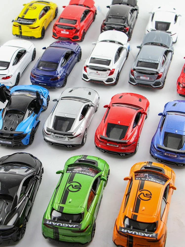Двойная лошадь Bugatti Veyron суперкар 1/32 модель из сплава игрушки для мальчиков