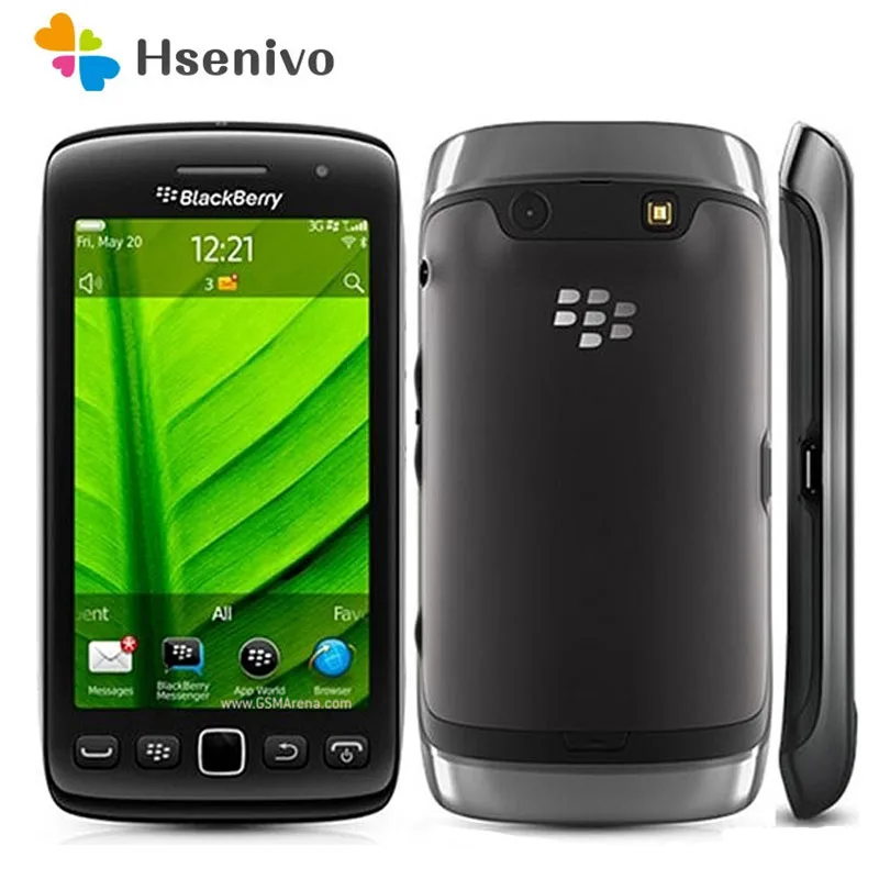 blackberry torch 9860 refurbished original mobile phone 3 7 inches blackberry os 5mp camera 768mb ram 4gb rom 720p 480x800 used free global shipping