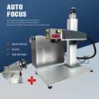 Волоконно-лазерный гравировальный станок с автофокусом Jpt Raycus 20 Вт 30 Вт 50 Вт металлические визитные карточки из нержавеющей стали инструмент для маркировки золота и серебра