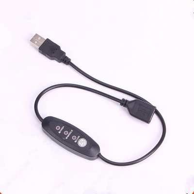USB 5V 10W temperature controller heater thermostat 3 speed adjustable length about | Электроника